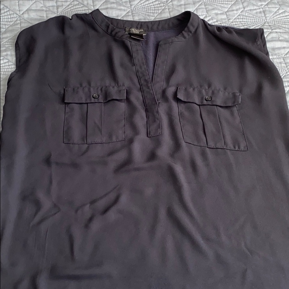 Ann Taylor sleeveless blouse